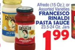 Bravo Supermarkets FRANCESCO RINALDI PASTA SAUCE offer