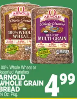 Bravo Supermarkets ARNOLD WHOLE GRAIN BREAD offer