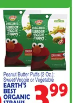 Bravo Supermarkets EARTH'S BEST ORGANIC STRAWS offer