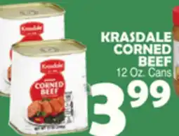 Bravo Supermarkets KRASDALE CORNED BEEF offer