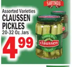 Bravo Supermarkets CLAUSSEN PICKLES offer