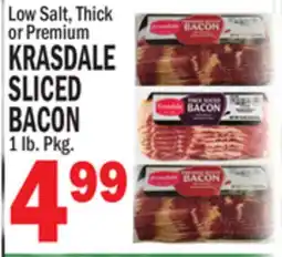 Bravo Supermarkets KRASDALE SLICED BACON offer