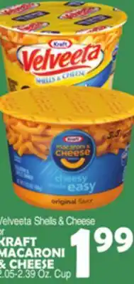 Bravo Supermarkets KRAFT MACARONI CHEESE offer