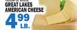 Bravo Supermarkets GREAT LAKES AMERICAN CHEESE offer