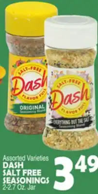Bravo Supermarkets DASH SALT FREE SEASONINGS offer