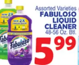 Bravo Supermarkets FABULOSO LIQUID CLEANER offer