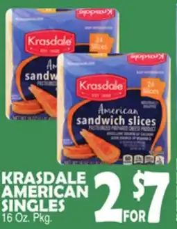 Bravo Supermarkets KRASDALE AMERICAN SINGLES offer