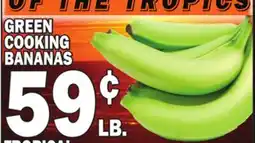 Bravo Supermarkets GREEN COOKING BANANAS offer