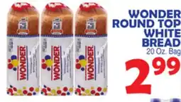 Bravo Supermarkets WONDER ROUND TOP WHITE BREAD offer