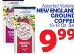 Bravo Supermarkets NEW ENGLAND GROUND COFFEE offer