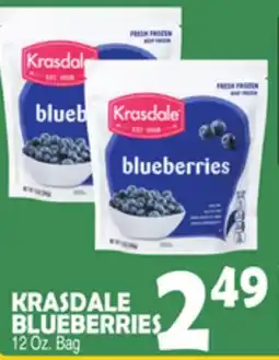 Bravo Supermarkets KRASDALE BLUEBERRIES offer