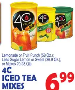 Bravo Supermarkets 4C ICED TEA MIXES offer