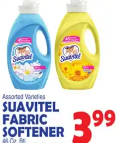 Bravo Supermarkets SUAVITEL FABRIC SOFTENER offer