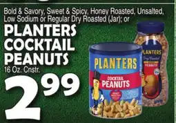 Bravo Supermarkets PLANTERS COCKTAIL PEANUTS offer