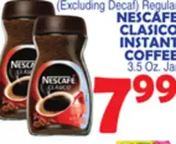 Bravo Supermarkets NESCAFE CLASICO INSTANT COFFEE offer
