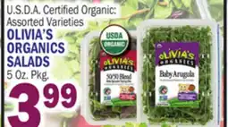 Bravo Supermarkets OLIVIA'S ORGANICS SALADS offer