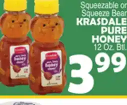 Bravo Supermarkets KRASDALE PURE HONEY offer