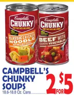 Bravo Supermarkets CAMPBELL'S CHUNKY SOUPS offer