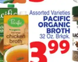 Bravo Supermarkets PACIFIC ORGANIC BROTH offer