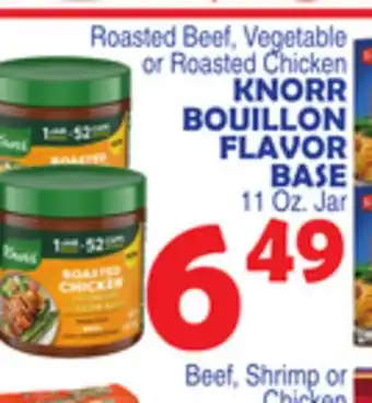 Bravo Supermarkets KNORR BOUILLON FLAVOR BASE offer