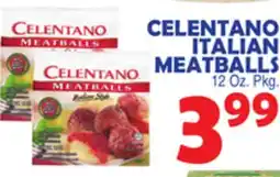 Bravo Supermarkets CELENTANO ITALIAN MEATBALLS offer