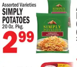 Bravo Supermarkets SIMPLY POTATOES offer
