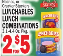 Bravo Supermarkets LUNCHABLES LUNCH COMBINATIONS offer