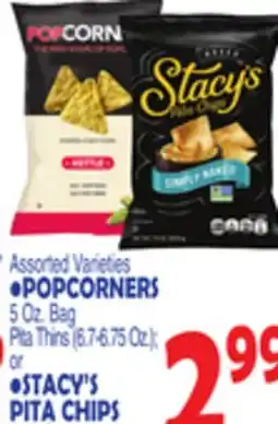 Bravo Supermarkets POPCORNERS, STACY'S PITA CHIPS offer