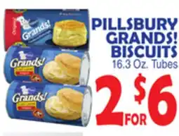 Bravo Supermarkets PILLSBURY GRANDS! BISCUITS offer