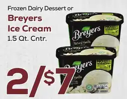 DeCicco & Sons Breyers Ice Cream offer