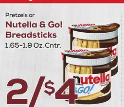 DeCicco & Sons Nutella & Go! Breadsticks offer
