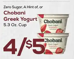 DeCicco & Sons Chobani Greek Yogurt offer