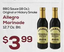 DeCicco & Sons Allegro Marinade 12.7 Oz. Btl offer
