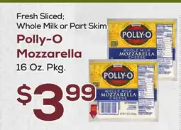 DeCicco & Sons Polly-O Mozzarella offer