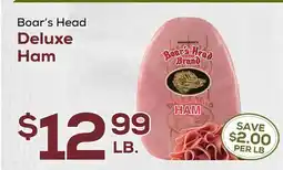 DeCicco & Sons Boar's Head Deluxe Ham offer