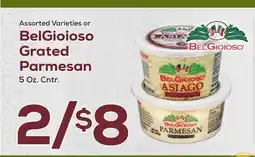DeCicco & Sons BelGioioso Grated Parmesan offer