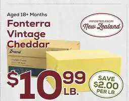 DeCicco & Sons Fonterra Vintage Cheddar offer