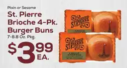DeCicco & Sons St. Pierre Brioche 4-Pk. Burger Buns offer