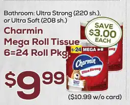 DeCicco & Sons Charmin Mega Roll Tissue offer
