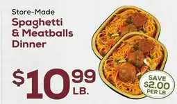 DeCicco & Sons Spaghetti & Meatballs Dinner offer
