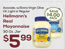 DeCicco & Sons Hellmann's Real Mayonnaise offer