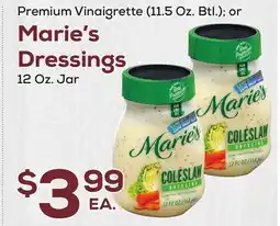 DeCicco & Sons Marie's Dressings 12 Oz. Jar offer