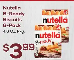 DeCicco & Sons Nutella B-Ready Biscuits 6-Pack offer