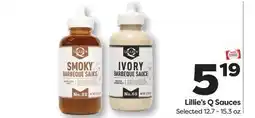 Weis Markets Lillie's Q Sauces offer