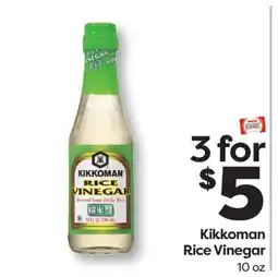 Weis Markets Kikkoman Rice Vinegar offer