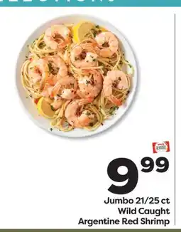 Weis Markets Jumbo 21/25 ct Wild Caught Argentine Red Shrimp offer