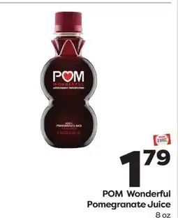 Weis Markets POM Wonderful Pomegranate Juice offer