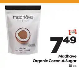 Weis Markets Madhave Organic Coconut Sugar offer