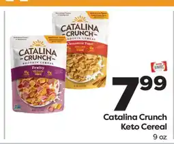 Weis Markets Catalina Crunch Keto Cereal offer