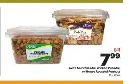 Weis Markets Ava's Munchie Mix, Wicked Pub Mix, or Honey Roasted Peanuts offer